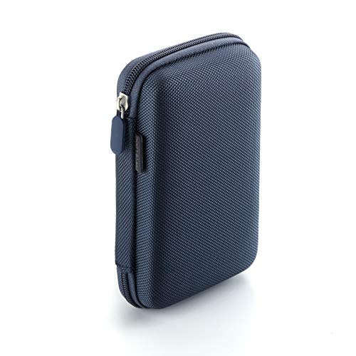 Product Cover Drive Logic DL-64 Portable EVA Hard Drive Carrying Case Pouch, Blue
