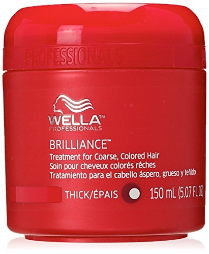 Product Cover Wella Coarse Colored Hair Brilliance Treatment for Unisex, 5.07 Ounce