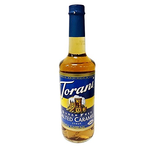 Product Cover Torani Sugar Free Salted Caramel Syrup with Splenda, 750ml