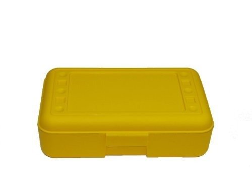 Product Cover Romanoff Pencil Box, Yellow