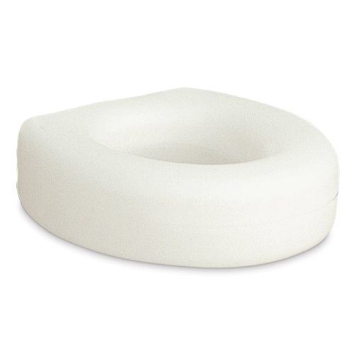Product Cover AquaSense Portable Raised Toilet Seat, White, 4 Inches