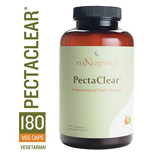 Product Cover ecoNugenics - PectaClear - 180 Capsules | Professionally Formulated to Support Healthy Detoxification| Provides Comprehensive Support Against Environmental Toxins | Safe, Gentle & Effective