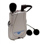 Product Cover Williams Sound PKT D1 E14 Pocketalker Ultra with Dual Mini Earbud, 200 hours of battery life, Adjustable tone and volume control, Accommodates a variety of earphone and headphone options