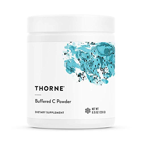Product Cover Thorne Research - Buffered C Powder - Vitamin C (Ascorbic Acid) with Calcium, Magnesium, and Potassium - 8.15 oz