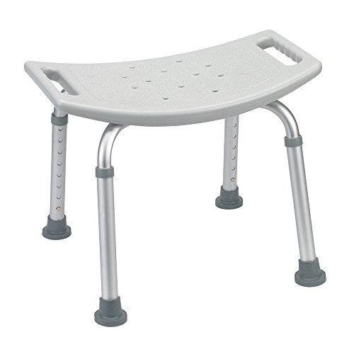 Product Cover Drive Medical Bath Bench Without Back, Gray