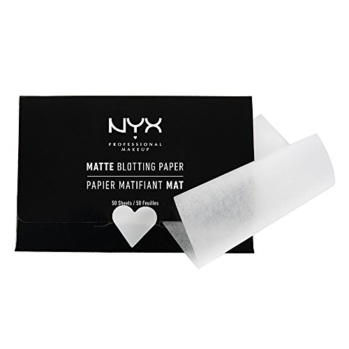 Product Cover NYX Professional Makeup Matte Blotting Paper, White, 50 Count
