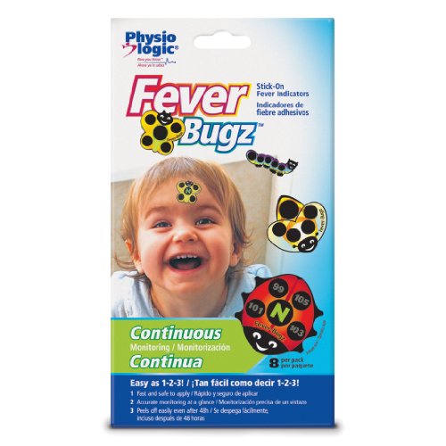 Product Cover Physio Logic Fever-Bugz Stick-On Fever Indicator 8 count