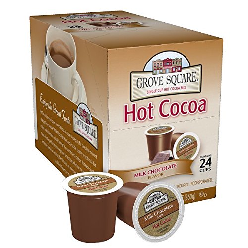 Product Cover Grove Square Hot Cocoa, Milk Chocolate,12.7 Ounce, 24 Count (Pack of 1)