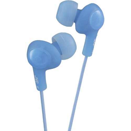 Product Cover JVC HAFX5A Gumy Plus Inner Ear Headphones (Blue)