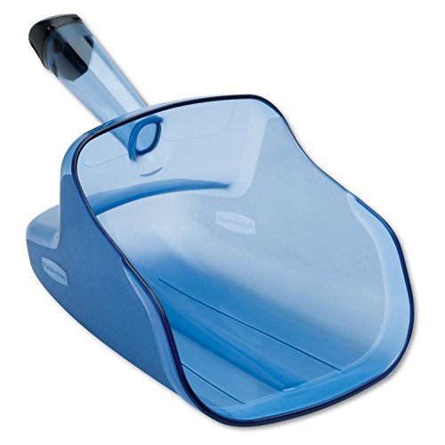 Product Cover Rubbermaid Commercial ProServe 74-Ounce Scoop with Hand Guard, 12-Inch Length, 6.7-Inch Width, 7.7-Inch Height, Blue (FG9F5000TBLUE)