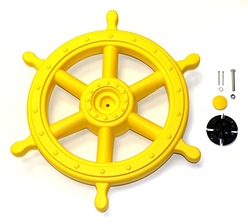 Product Cover Eastern Jungle Gym Jumbo Captain's Ship Wheel Pirate Wheel Deluxe Swing Set Accessory for Wooden Playset