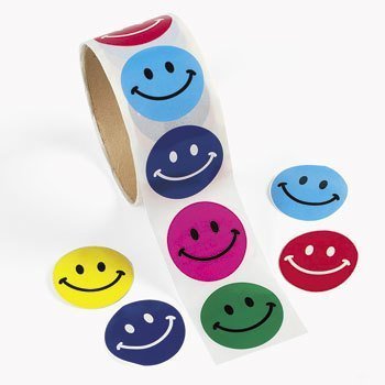 Product Cover Smiley Face Stickers