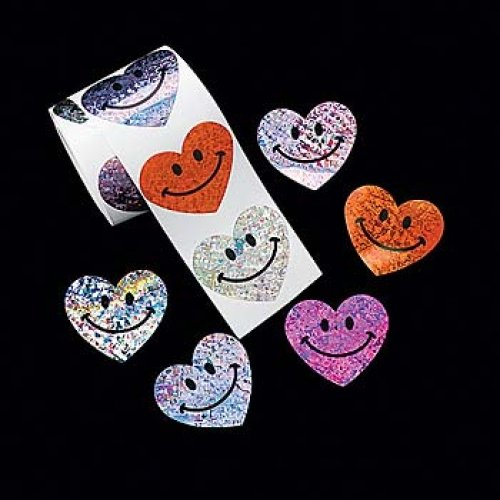 Product Cover Smiley Hearts Stickers