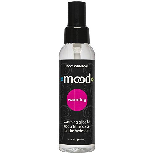 Product Cover Doc Johnson Mood - Warming Glide - Gets Warmer with Motion - Compatible With All Condoms and Toys - Contains Glycerine - 4 fl oz (118 ml)