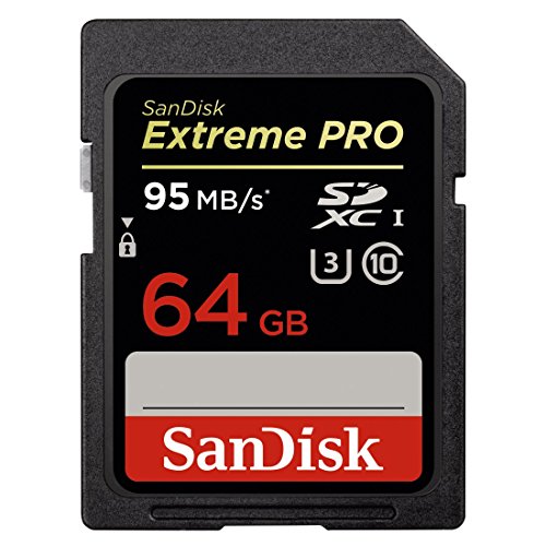 Product Cover SanDisk Extreme PRO 64GB UHS-I SDXC Memory Card Up To 95MB/s - SDSDXPA-064G-X46