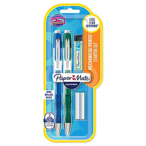Product Cover Paper Mate 1799404 Clearpoint Elite 0.7mm Mechanical Pencil Starter Set, 2 Mechanical Pencils