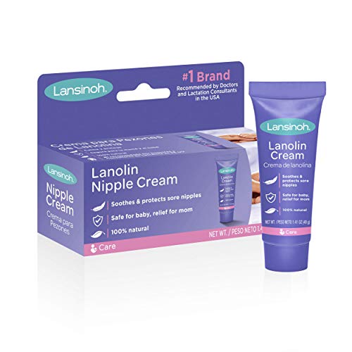 Product Cover Lansinoh Lanolin Nipple Cream for Breastfeeding, 1.41 Ounces