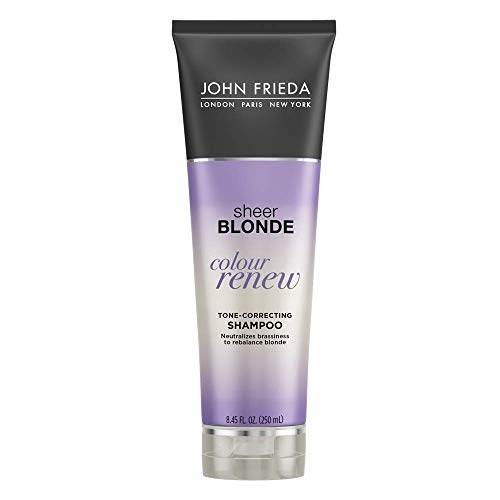 Product Cover John Frieda Sheer Blonde Colour Renew Purple Shampoo, 8.45 Ounces (Pack of 2)
