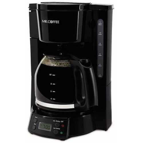 Product Cover Mr. Coffee 12-Cup Programmable Coffee Maker, Black