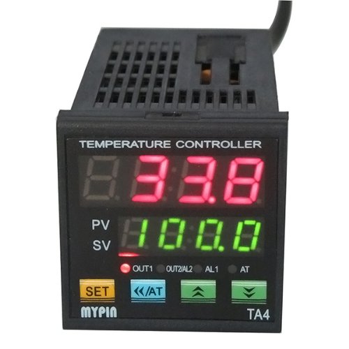 Product Cover AGPtek Dual Digital Display PID Temperature Controller SSR(2 Alarms)