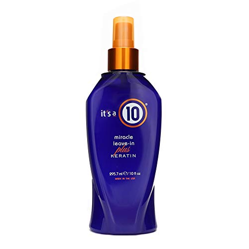 Product Cover It's a 10 Haircare Miracle Leave-In Plus Keratin Spray, 10 fl. oz.