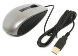 Product Cover Genuine Dell K251D 6-Button Grey Gray Silver Black USB Scroll Wheel Optical Laser Mouse, Works Perfectly With Windows 95, 98, NT 4.0, 2000, XP, Vista, and Windows 7, and Will Work With ANY Computer System That Supports USB Connectors, Compa
