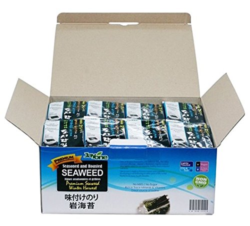 Product Cover Jayone Seaweed, Roasted and Lightly Salted, 24 Count, 0.17 Ounce