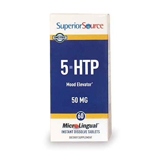 Product Cover Superior Source 5-HTP Nutritional Supplements, 50 mg, 60 Count
