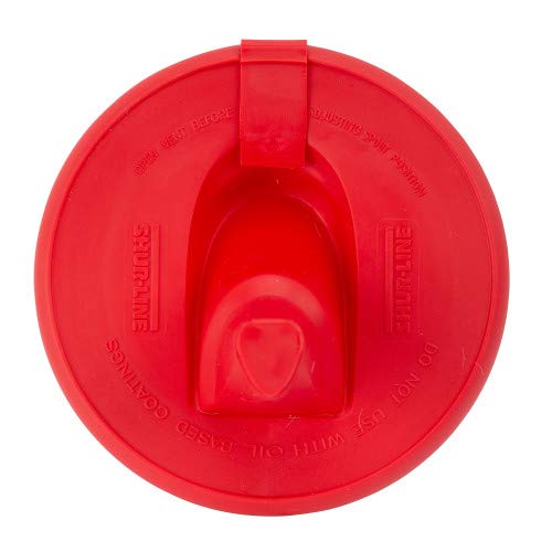 Product Cover Shur-Line 2007061 Red Silicone Mess-Free Store and Pour Collapsible Paint Can Lid