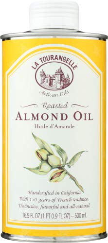 Product Cover La Tourangelle Roasted Almond Oil 16.9 Fl. Oz, All-Natural, Artisanal, Great for Salads, Grilled Fish and Meat, or Pasta