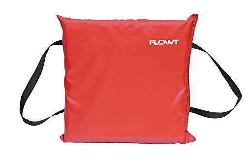 Product Cover Flowt 40102 Type IV Throwable Floatation Foam Cushion, USCG Approved, Red