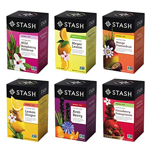 Product Cover Stash Tea Fruity Herbal Assortment 18 Count Box (Pack of 6)