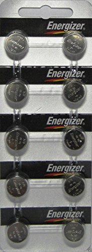Product Cover Energizer LR44 1.5V Button Cell Battery 10 pack (Replaces: LR44, CR44, SR44, 357, SR44W, AG13, G13, A76, A-76, PX76, 675, 1166a, LR44H, V13GA, GP76A, L1154, RW82B, EPX76, SR44SW, 303, SR44, S303, S357, SP303, SR44SW) 