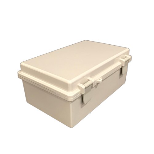Product Cover BUD Industries NBB-22241 Style B Plastic NEMA Box with Solid Indoor, 10-23/32