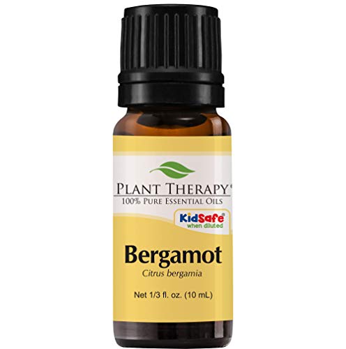 Product Cover Plant Therapy Bergamot Essential Oil 100% Pure, Undiluted, Natural Aromatherapy, Therapeutic Grade 10 mL (1/3 oz)