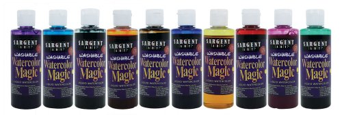 Product Cover Sargent Art 22-6210 10-Count 4-Ounce Watercolor Magic