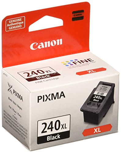 Product Cover Canon PG-240XL Black Ink Cartridge, Compatible to MG3620, MG3520, MG4220,MG3220 and MG2220