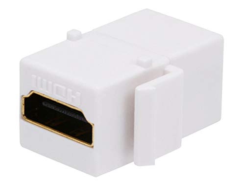 Product Cover Monoprice 106852 Keystone Jack HDMI Female to Female Coupler Adapter, White