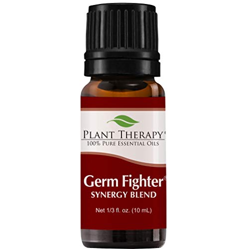 Product Cover Plant Therapy Germ Fighter Essential Oil 100% Pure, Undiluted, Natural Aromatherapy, Therapeutic Grade 10 mL (⅓ oz)