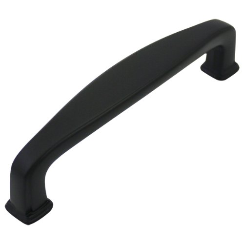 Product Cover Cosmas 4392FB Flat Black Modern Cabinet Hardware Handle Pull - 3-3/4