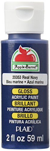 Product Cover Apple Barrel Gloss Acrylic Paint in Assorted Colors (2-Ounce), 20353 Real Navy