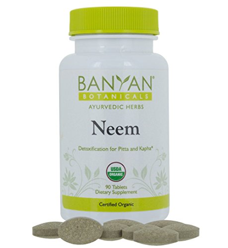 Product Cover Banyan Botanicals Neem Tablets - USDA Organic - Azadirachta Indica - Ayurvedic Herb for Skin & Blood*