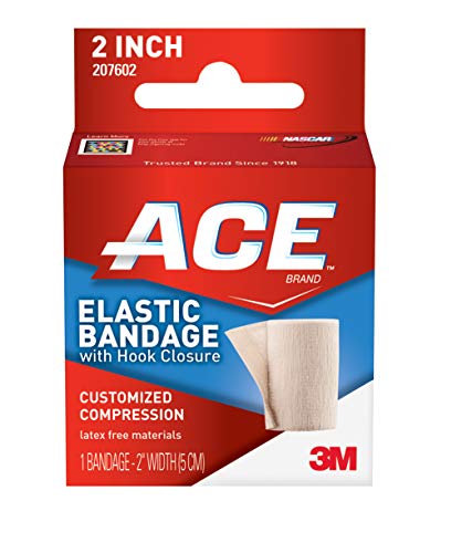Product Cover ACE Elastic Bandage with Hook Closure, 2 Inches Width (Pack of 2)