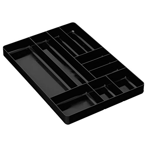 Product Cover Ernst Manufacturing Home and Garage Organizer Tray, 10-Compartments, Black - 5011