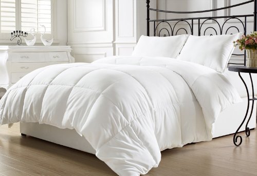 Product Cover Elegant Comfort Luxury White Down Alternative Comforter Duvet Insert Queen