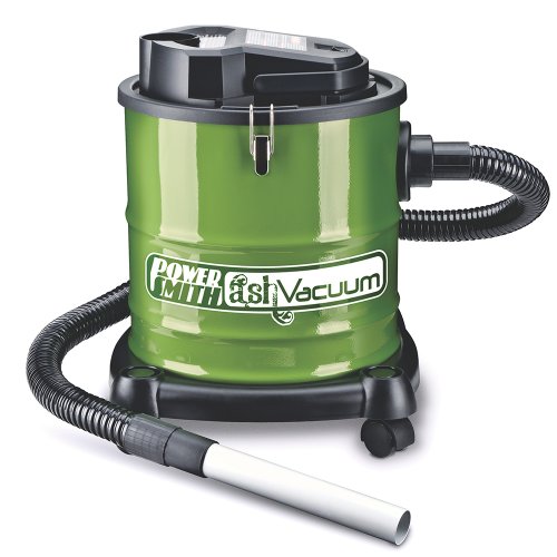 Product Cover PowerSmith PAVC101 10 Amp Ash Vacuum with Metal Lined Hose, Motor Filter, and Canister Filter for use with Fireplaces, Wood Stoves, Ash Collectors, and Pellet Stoves