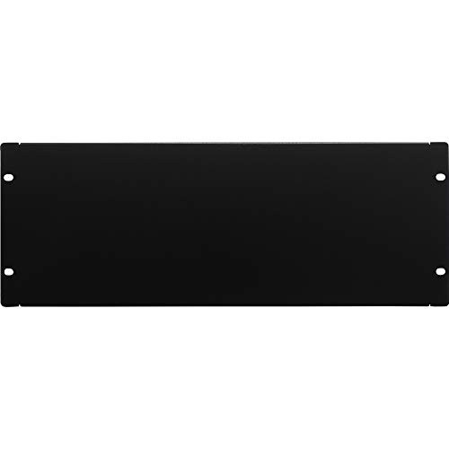 Product Cover NavePoint 4U Blank Rack Mount Panel Spacer for 19-Inch Server Network Rack Enclosure Or Cabinet Black
