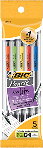 Product Cover BIC Mechanical Pencil, Medium Point, 0.7mm, 5 ct
