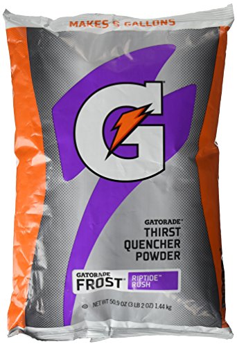 Product Cover Gatorade Thirst Quencher Powder Purple Frost Riptide Rush, 50.9 oz
