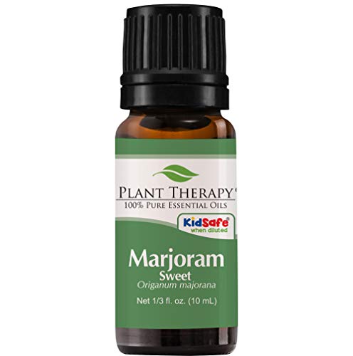 Product Cover Plant Therapy Marjoram Sweet Essential Oil | 100% Pure, Undiluted, Natural Aromatherapy, Therapeutic Grade | 10 Milliliter (1/3 Ounce)